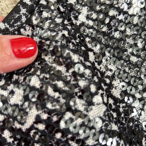 Ann Taylor Sleeveless Sequin Top, Small - Picture 3 of 11
